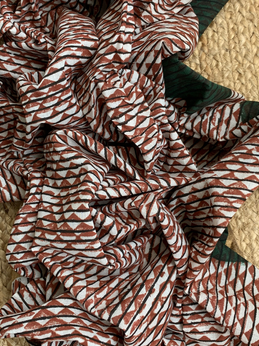 Handcrafted Cotton Kurta Dupatta set