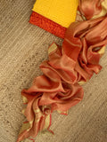 Handcrafted Cotton & Linen Dupatta Suit