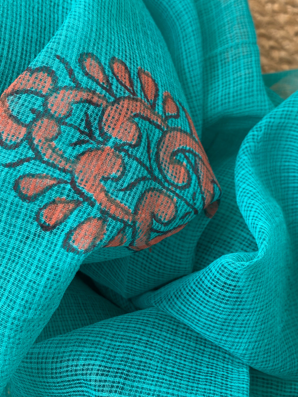 Handblock Kota Cotton Suit
