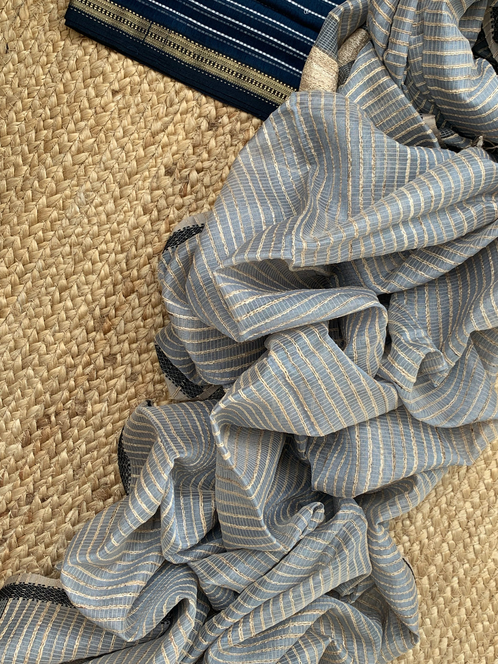 Handwoven Maheshwari Kurta dupatta set