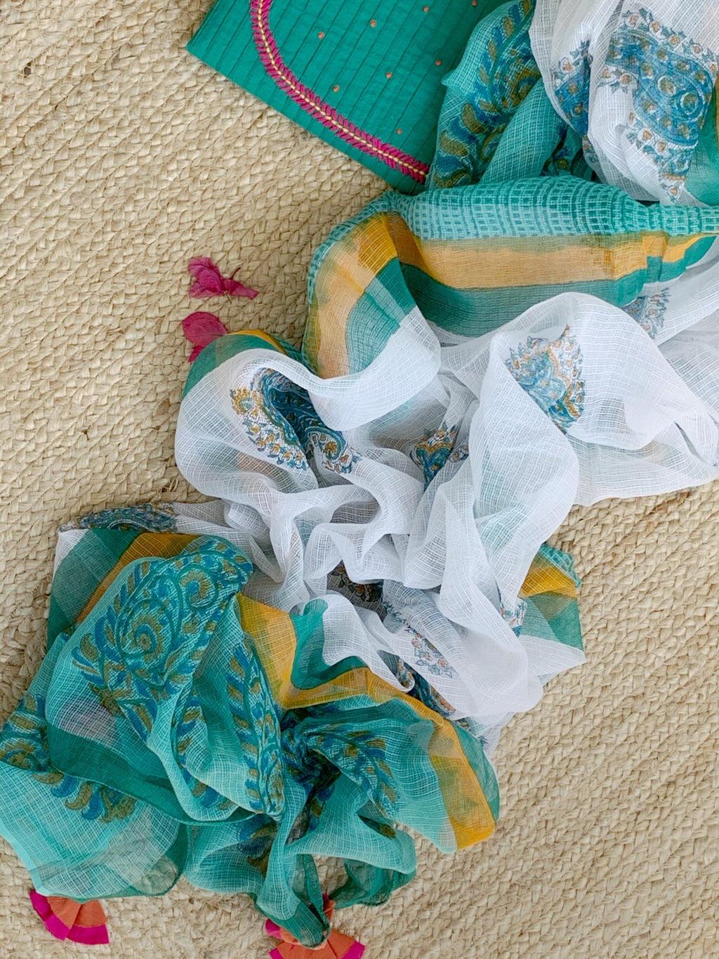Handcrafted Kurta Dupatta set