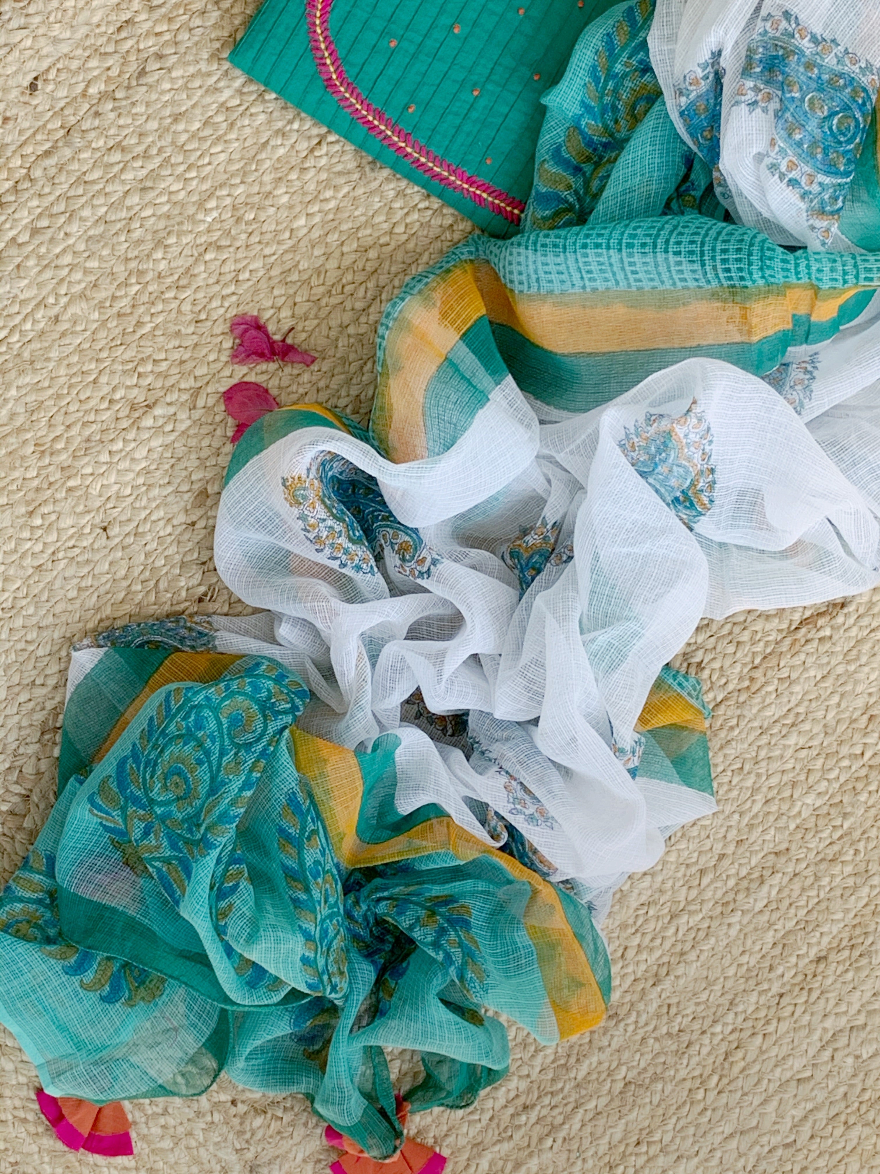 Handcrafted Kurta Dupatta set