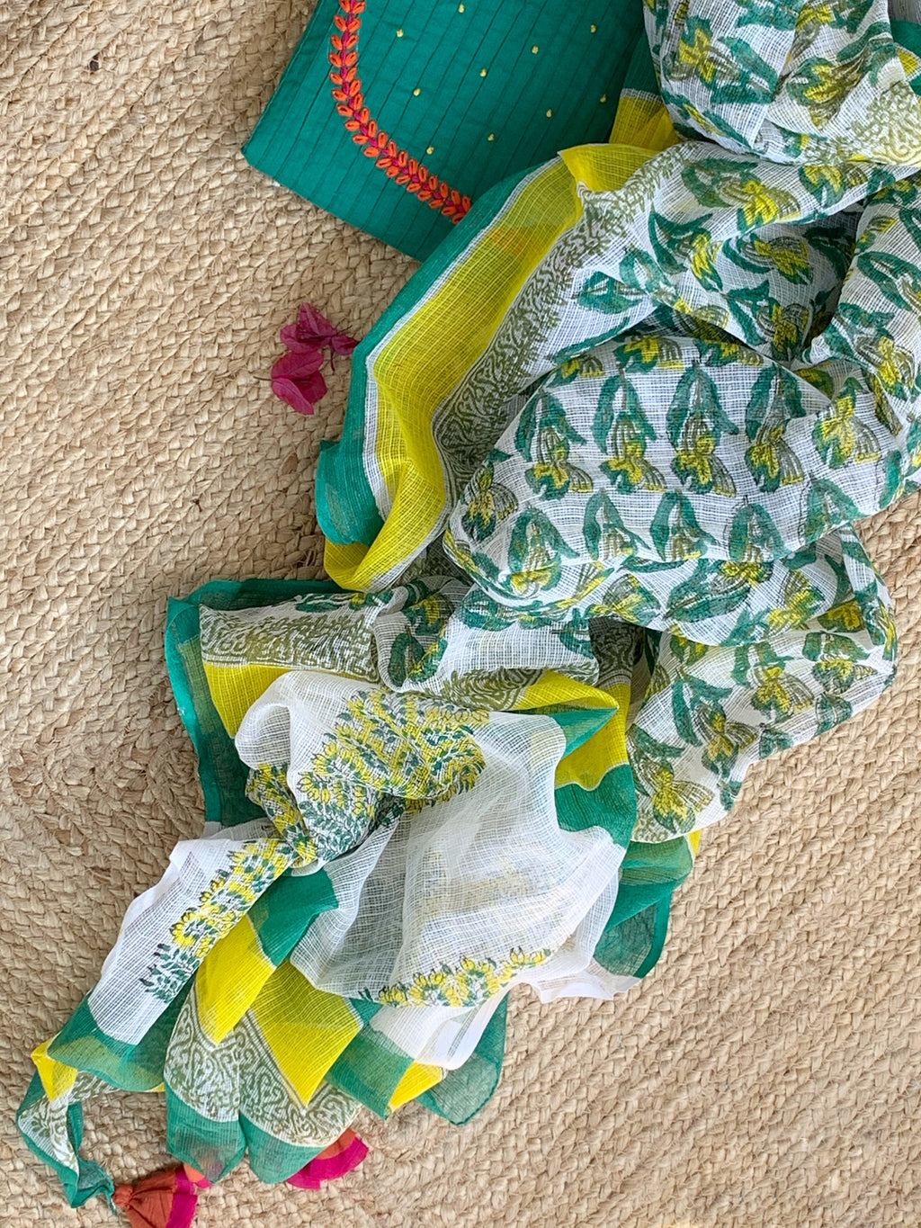 Handcrafted Kurta Dupatta set