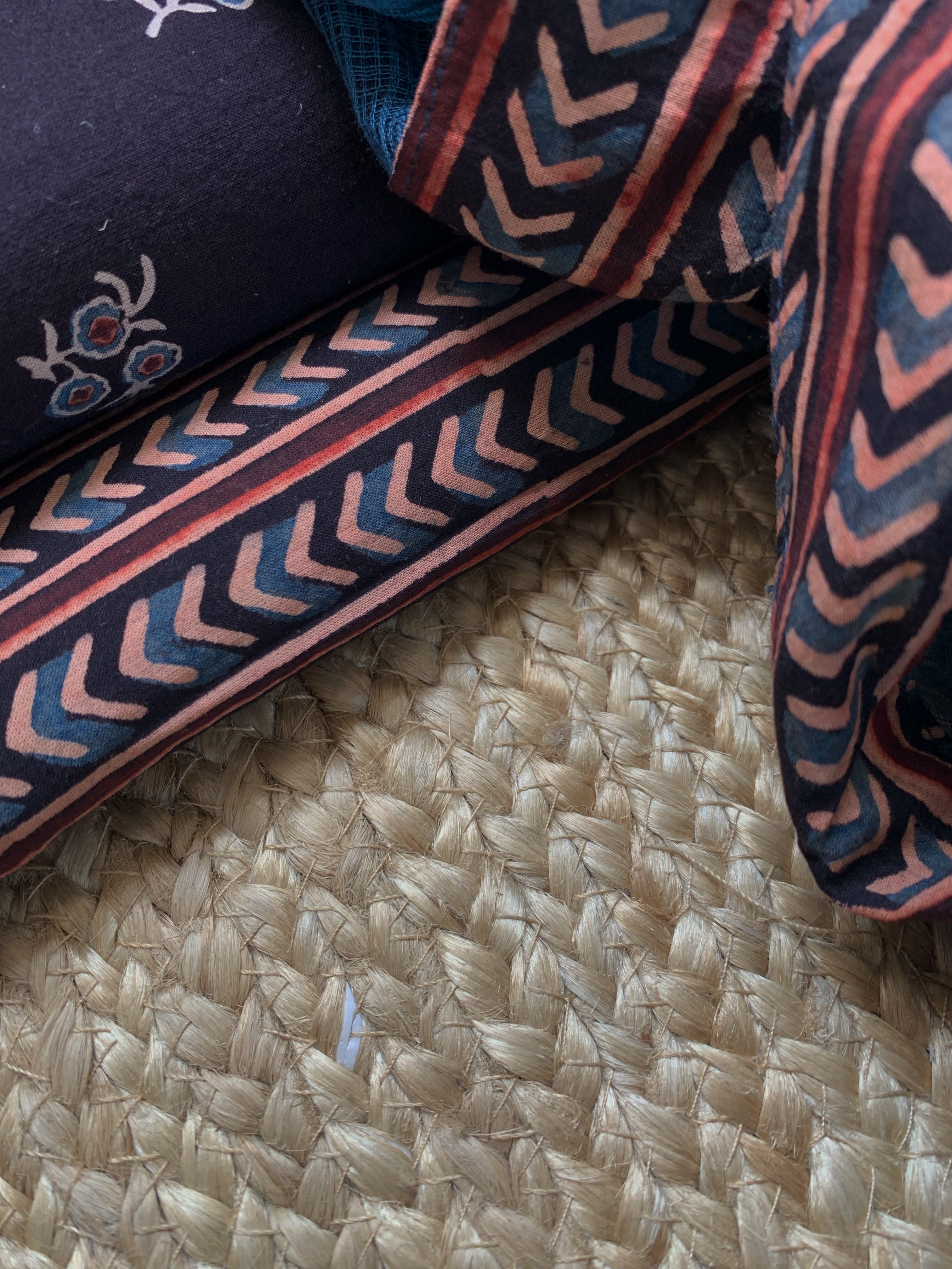 Handblock Ajrakh Kota Suit