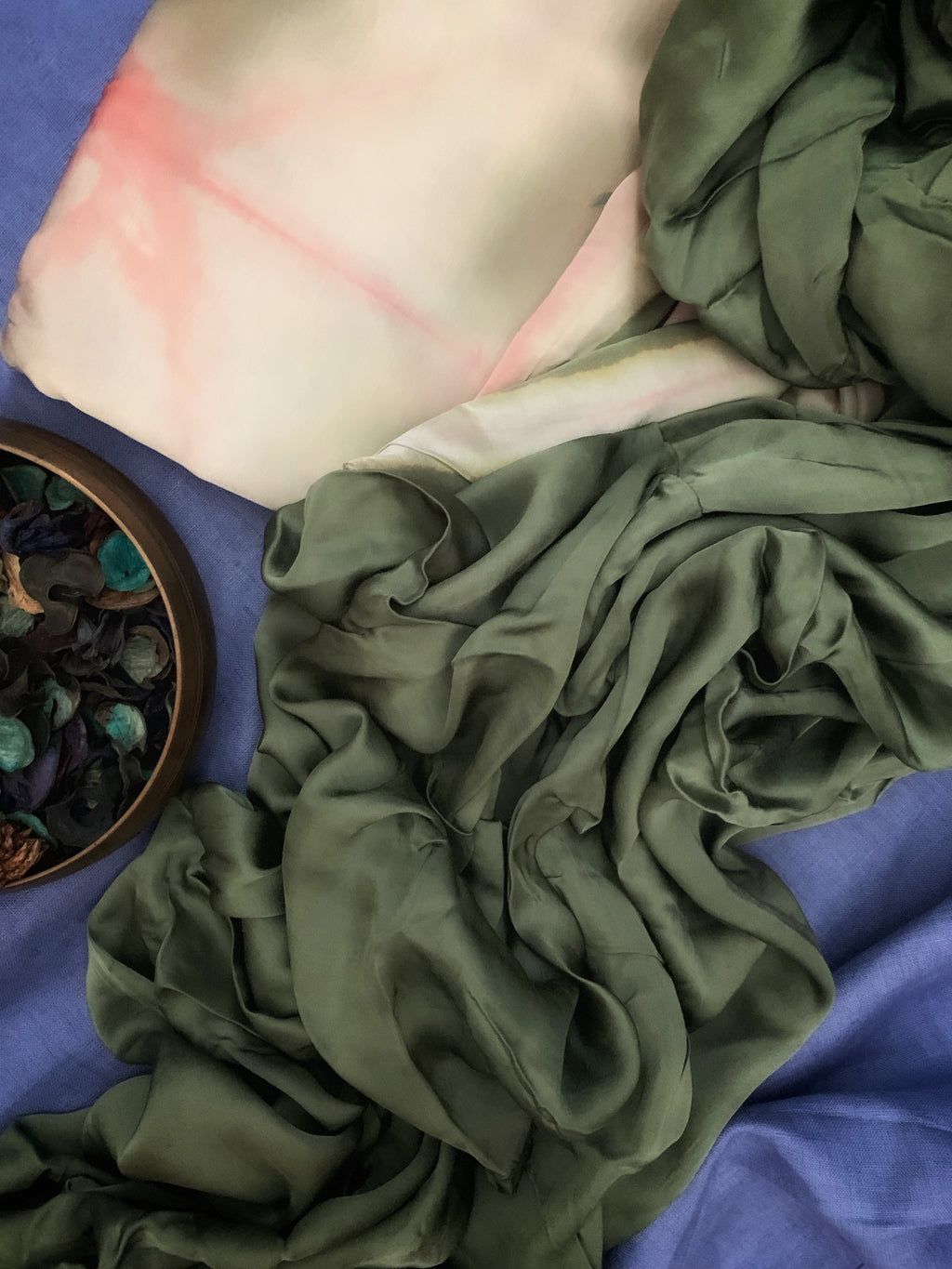 Shibori Modal Silk Kurta Dupatta Set