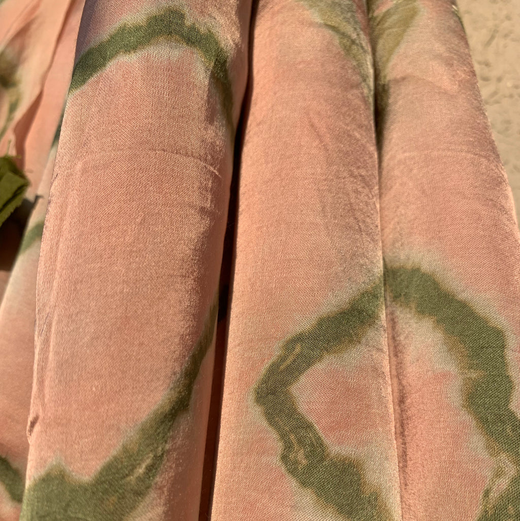 Shibori Modal Silk Stole
