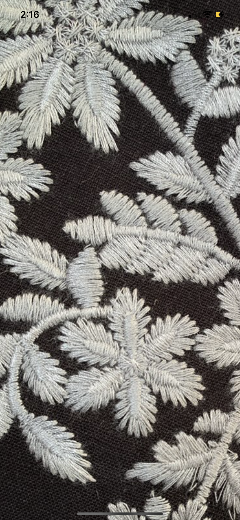 Hand Machine Embroidered Kurta