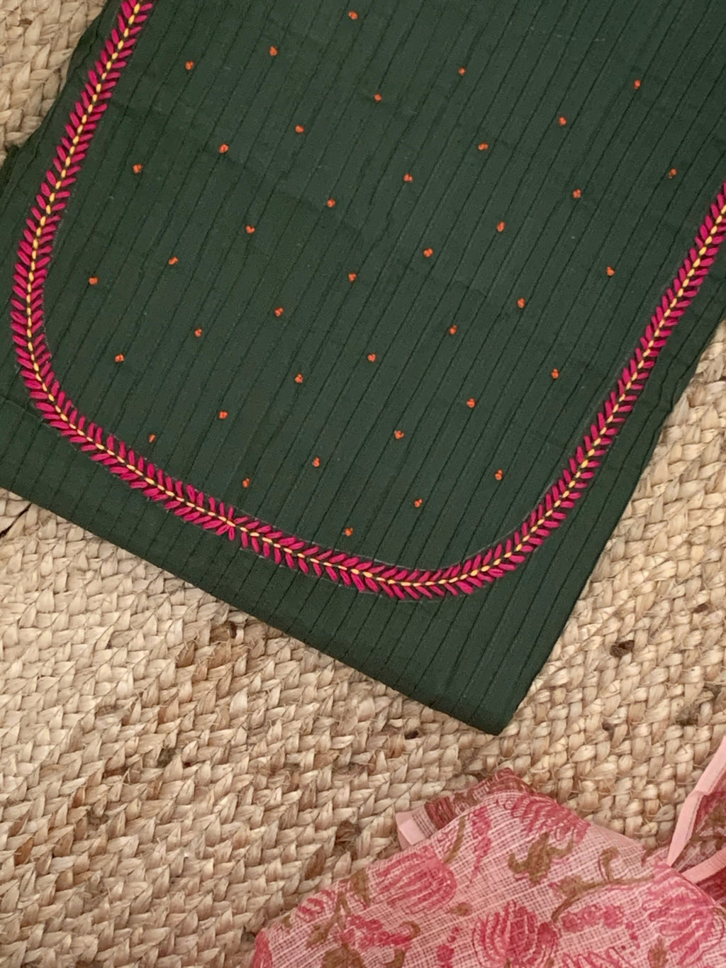 Handcrafted Kurta Dupatta set