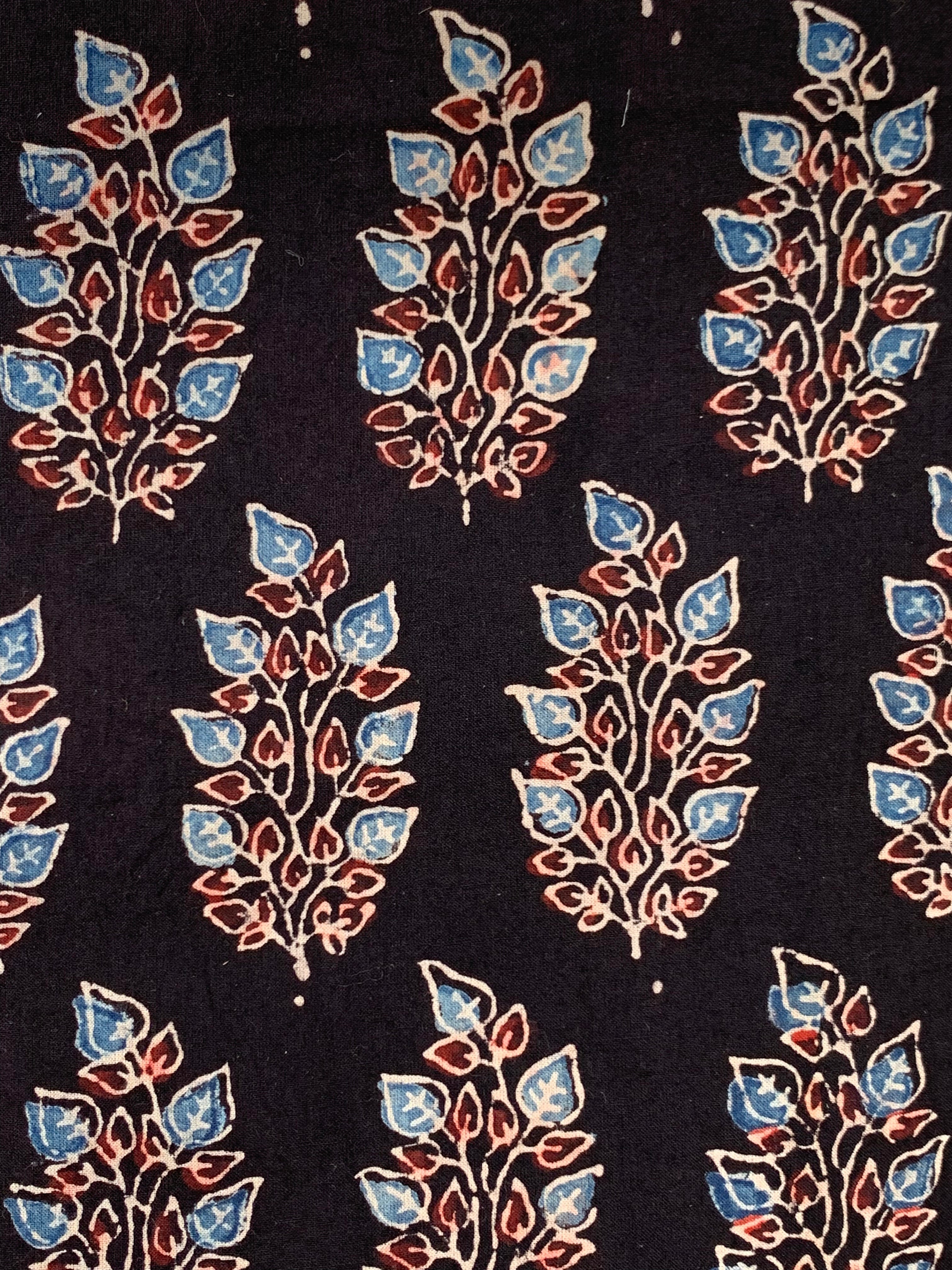Natural Dyes Handcrafted Ajrakh Kota Suit