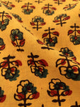 Hand Block Printed Ajrakh Natural Dyed Cotton Fabric Kurta Bottom Set