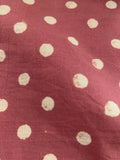 Hand Block Printed Bagru Azo free Dye Cotton Fabric 260/metre