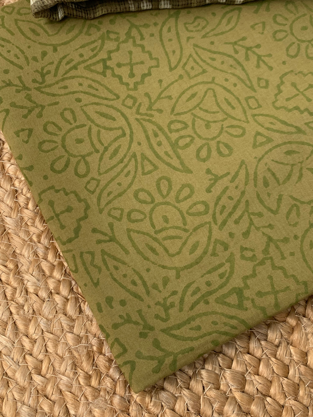 Handblock Kota Cotton Suit