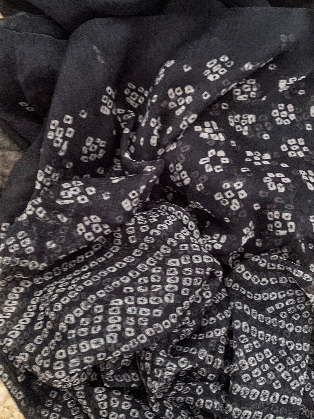 Black Wool Pashmina Suit