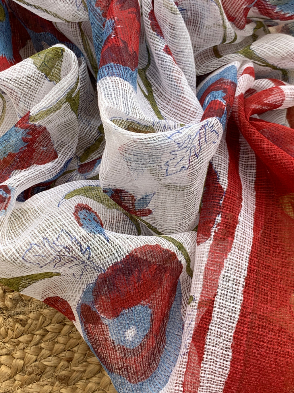 Handcrafted Cotton Kota Dupatta Suit