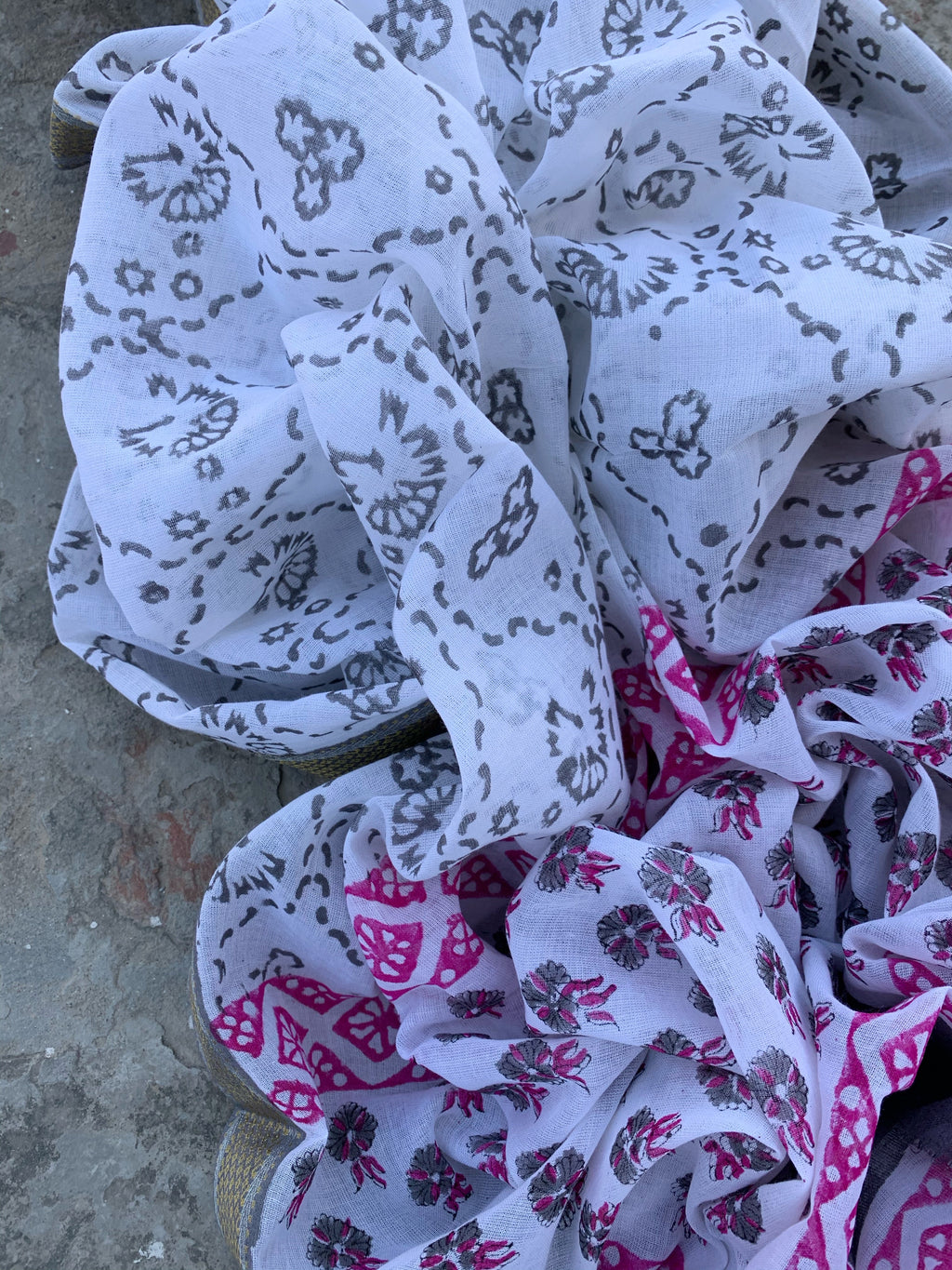 Handblock Cotton Suit