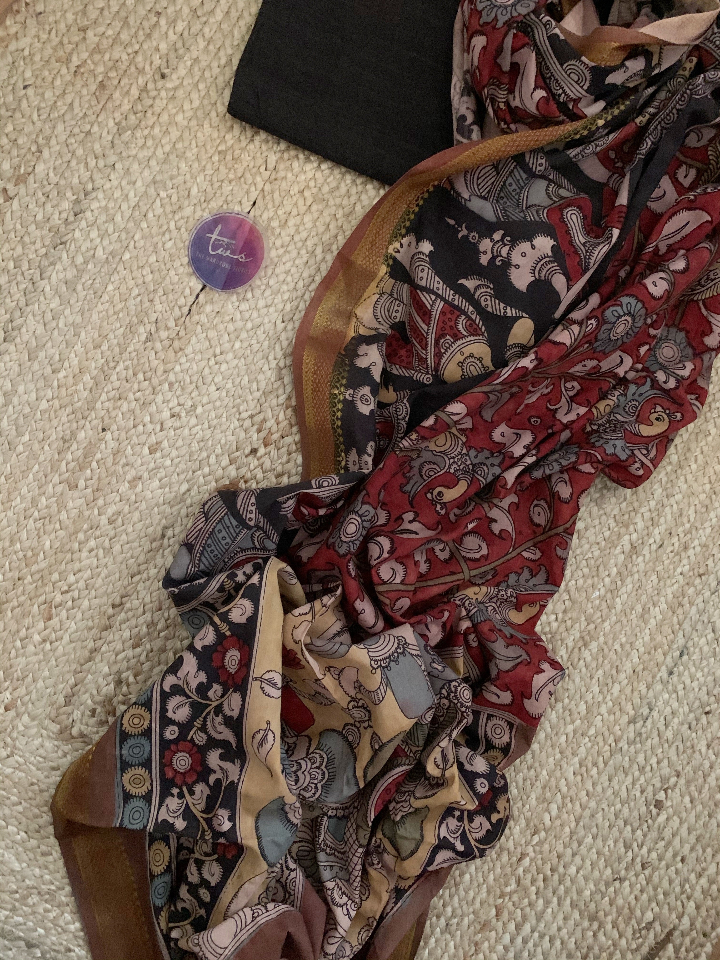 Kalamkari Kurta Dupatta Set