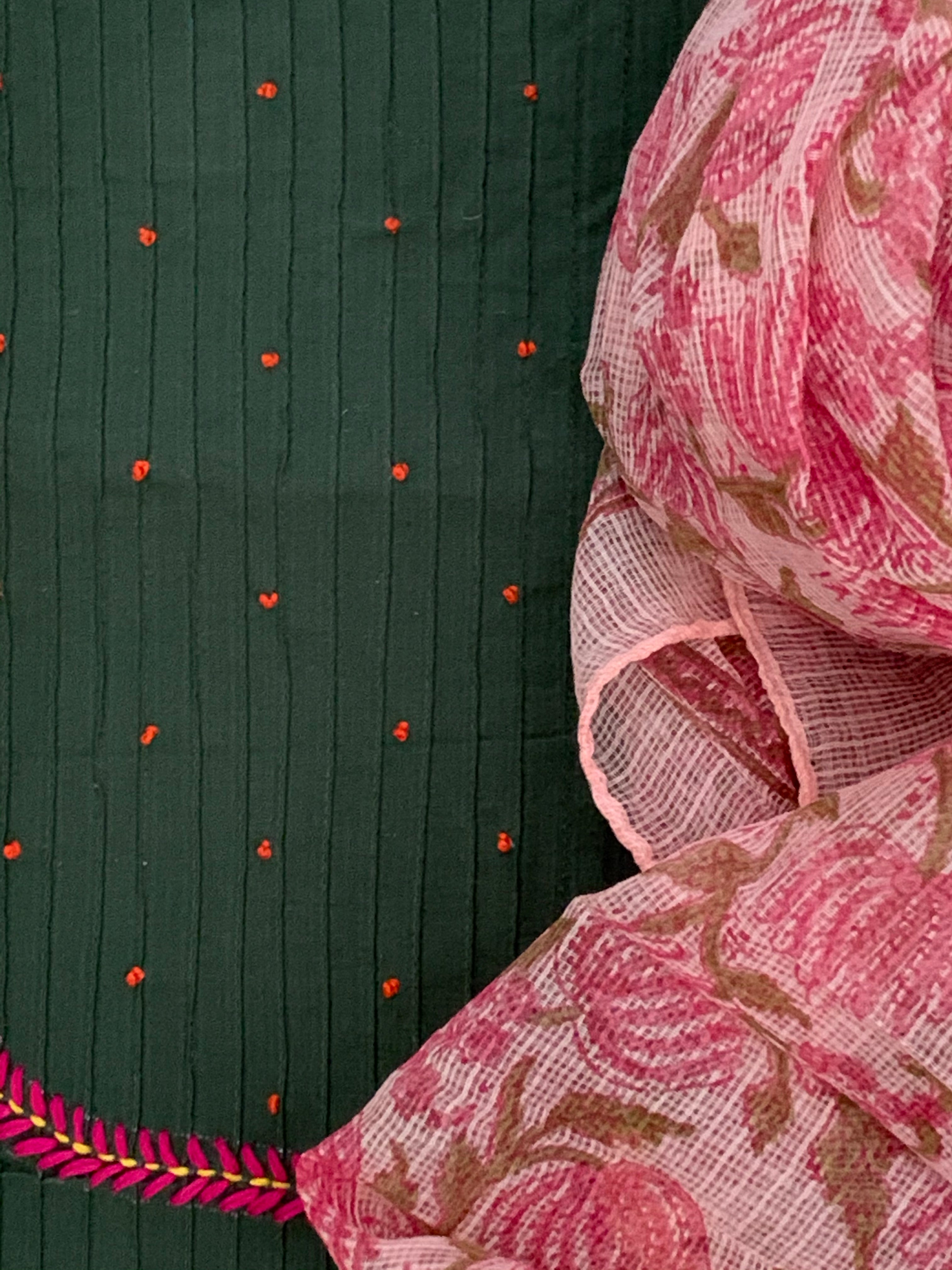 Handcrafted Kurta Dupatta set