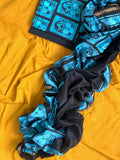 Handblock Batik Cotton Chanderi Suit