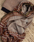 Handblock chanderi suit