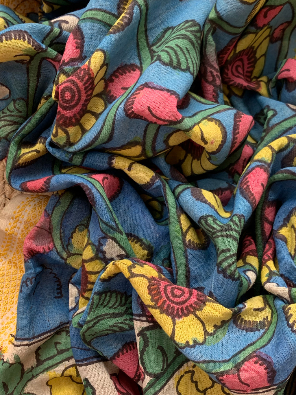 Handcrafted Kalamkari Kurta Dupatta Set