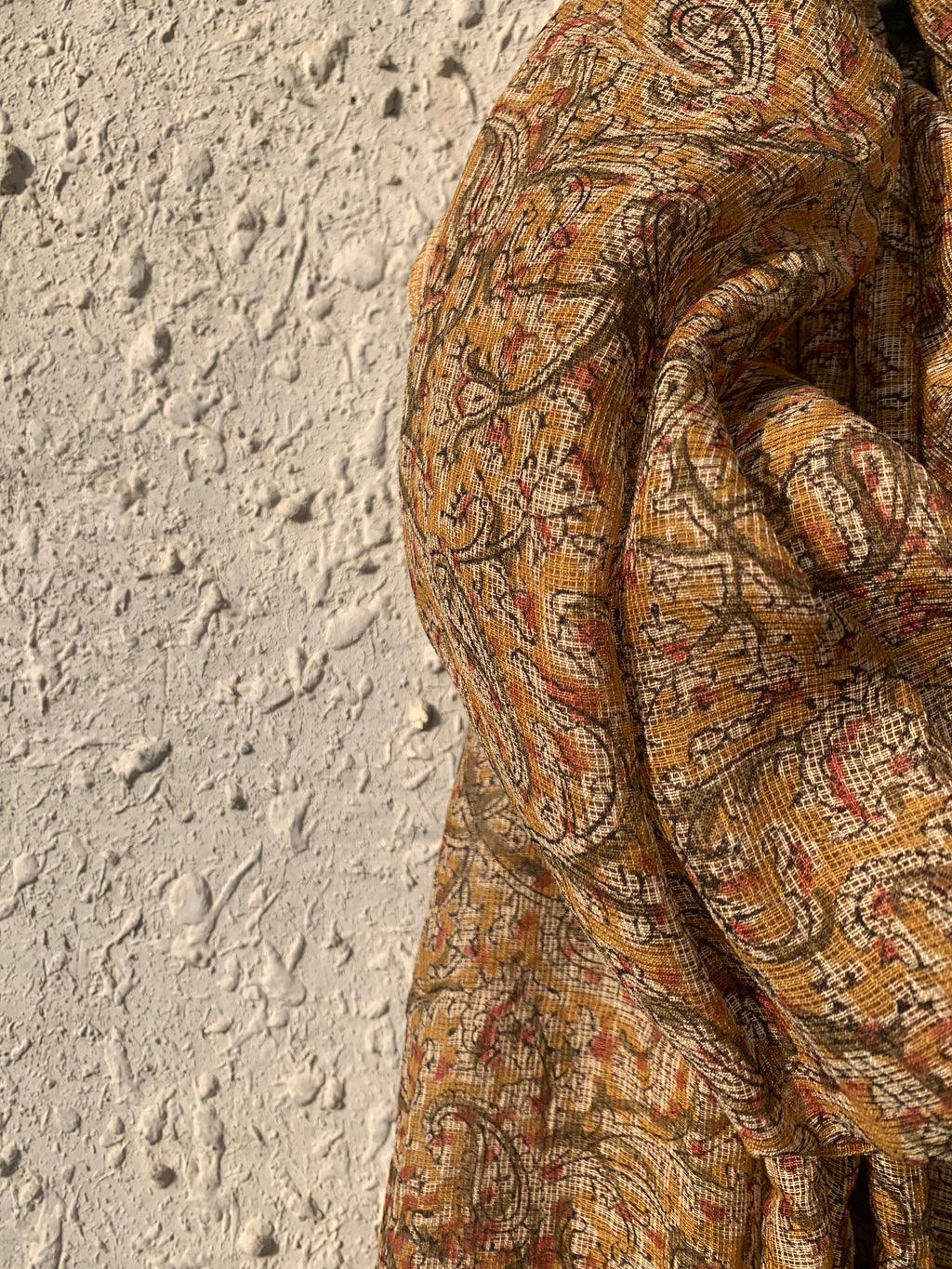 Handwoven and Handblock Natural Dye Kalamkari Kota Dupatta