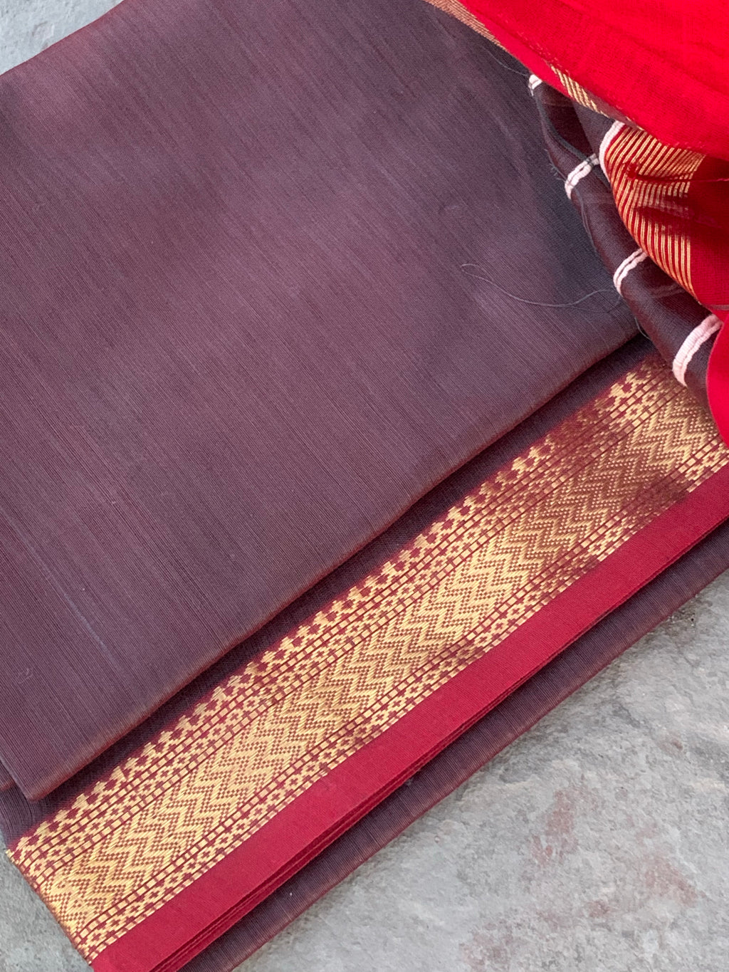 Handwoven Maheshwari Kurta dupatta set