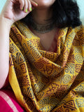 Handcrafted Kantha Cotton Silk Dupatta