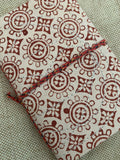 Block Print Fabric Cover Diary