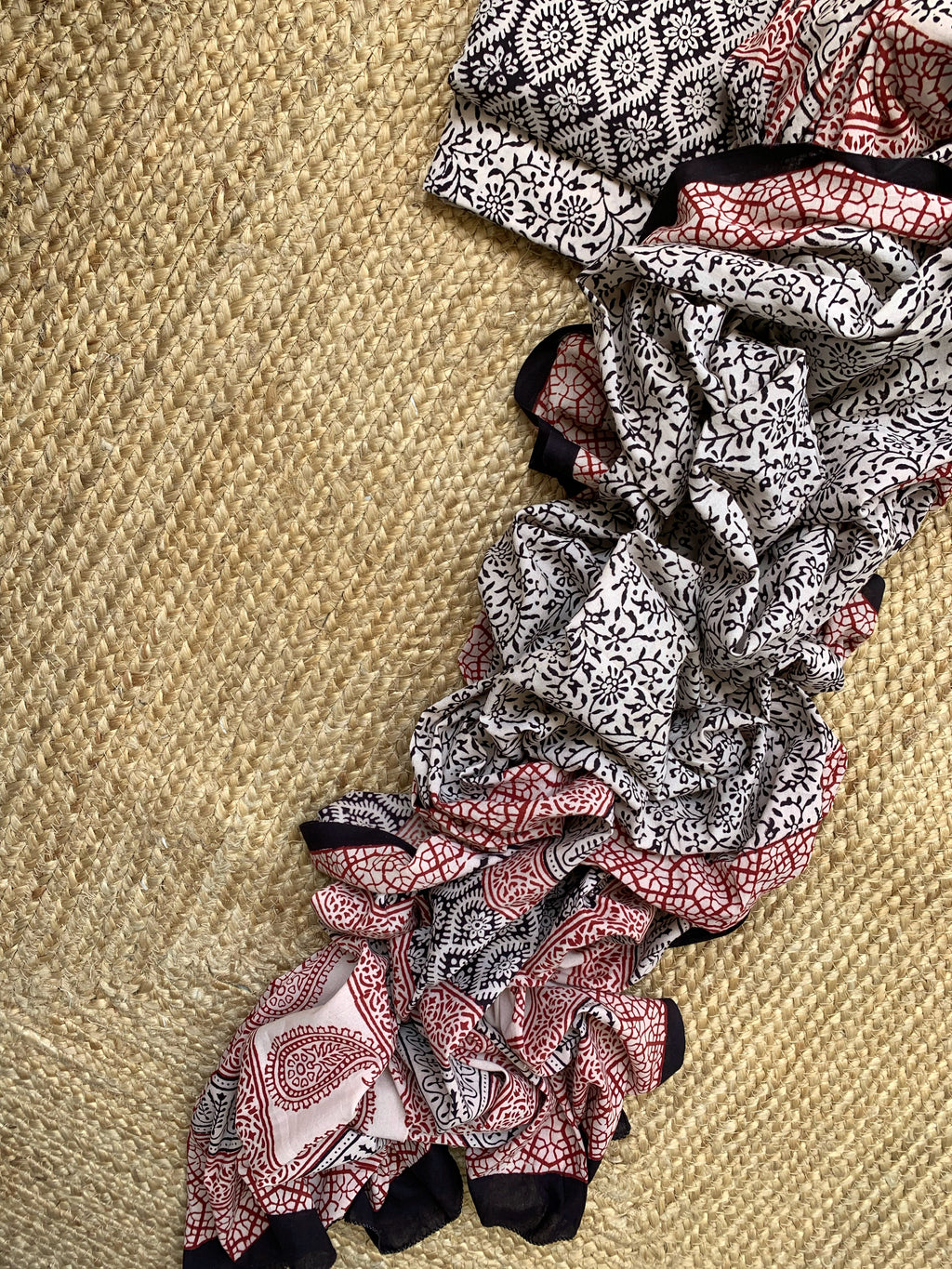 Natural Dyed Bagh Block Print Cotton Suit