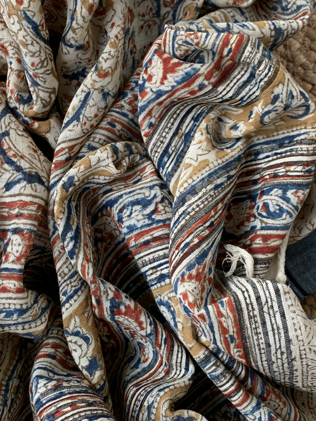 Handwoven Handcrafted Kalamkari Kurta Dupatta Set
