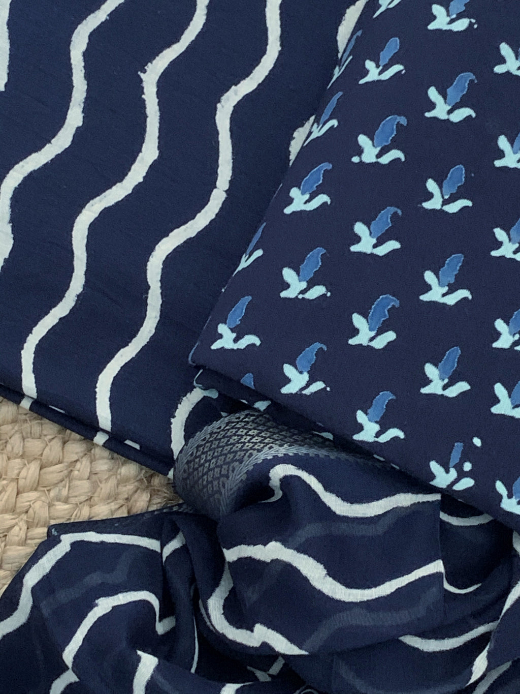Handblock Cotton Suit