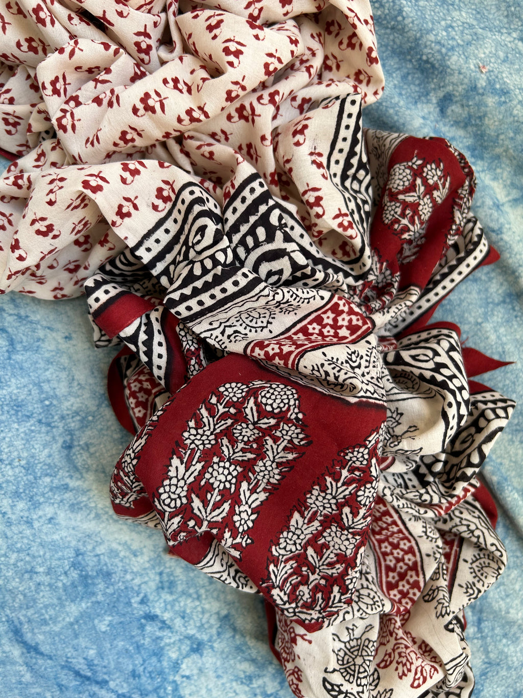 Natural Dyed Bagh Block Print Cotton Suit
