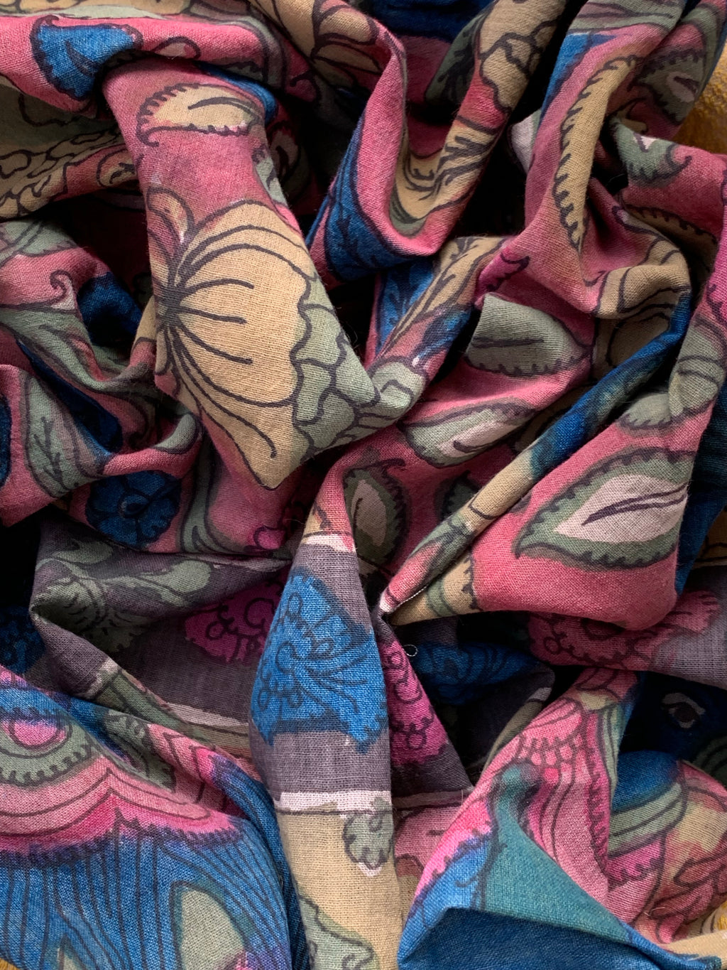 Handcrafted Kalamkari Kurta Dupatta Set