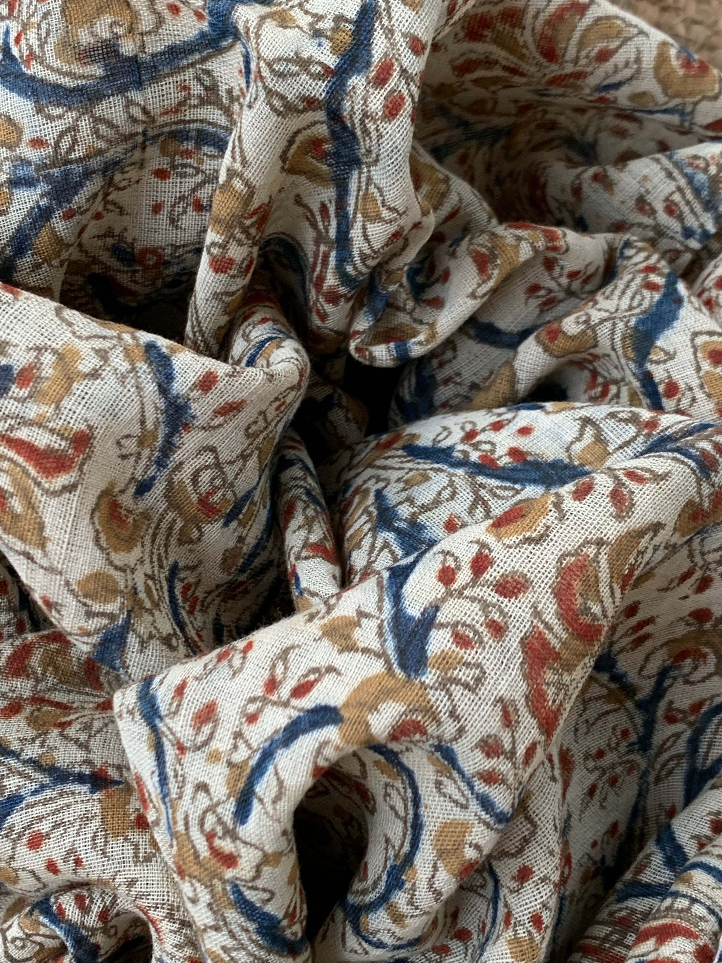 Handwoven Handcrafted Kalamkari Kurta Dupatta Set