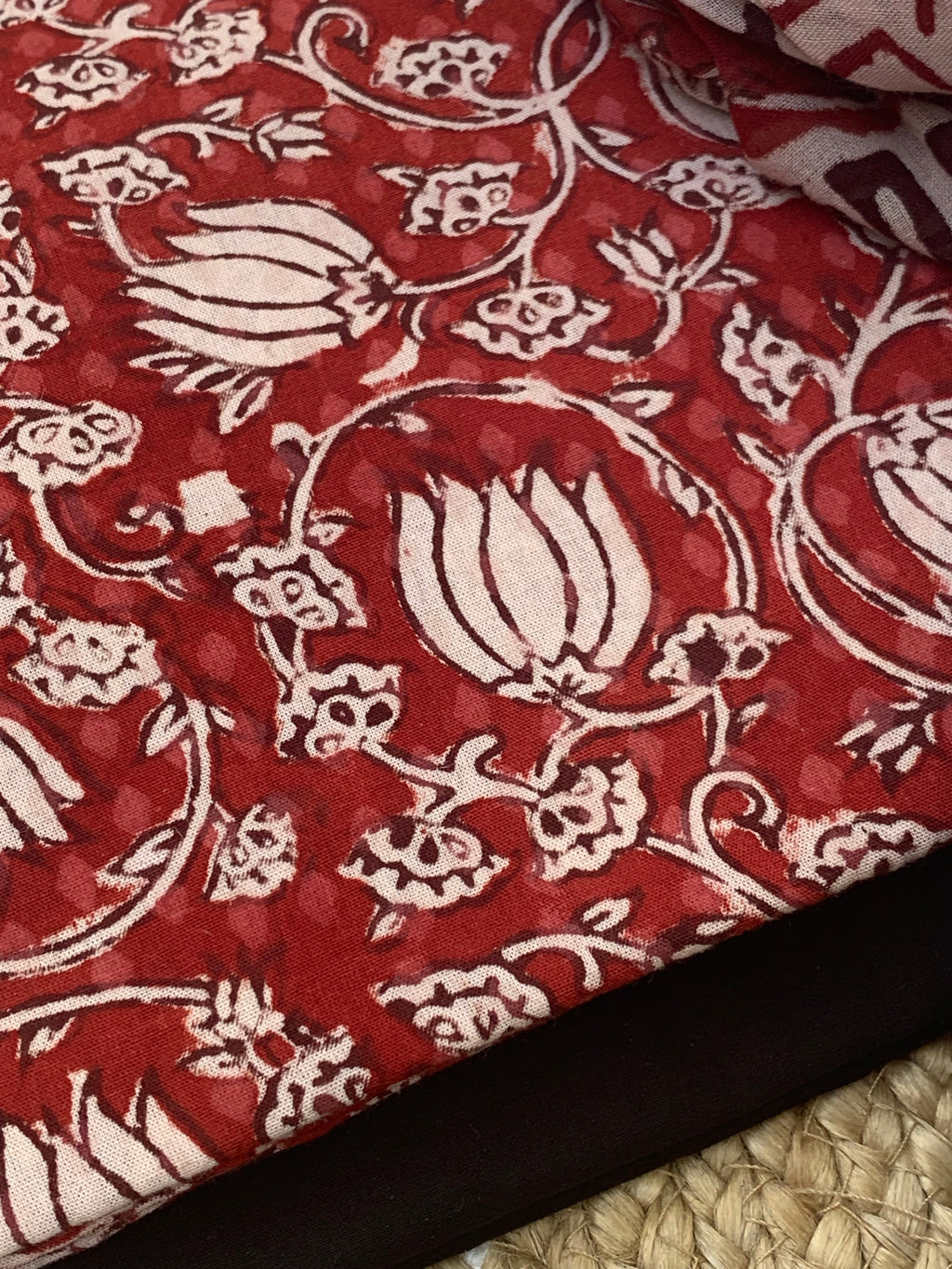 Handblock Cotton Suit