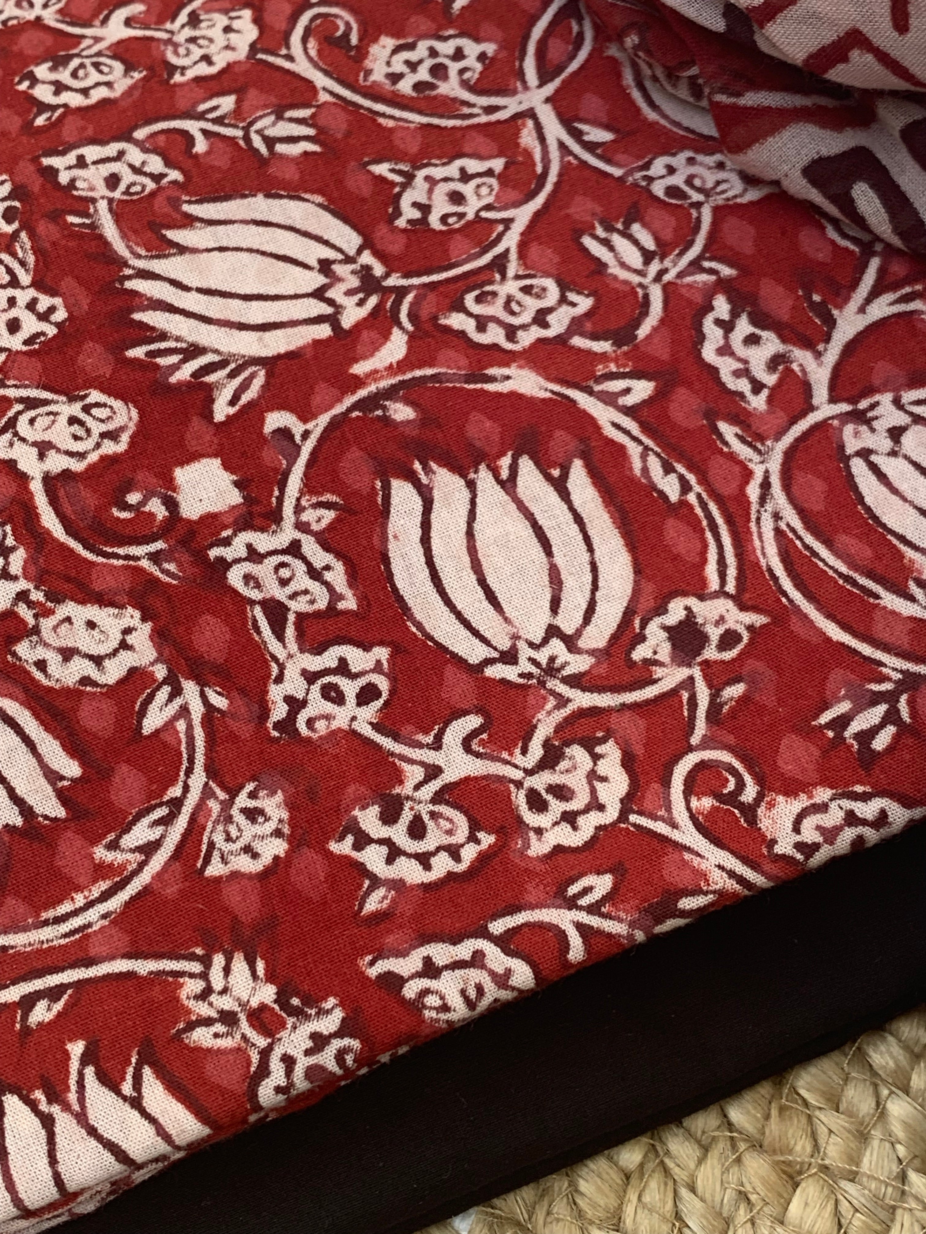 Handblock Cotton Suit