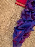 Handwoven Maheshwari Kurta dupatta set