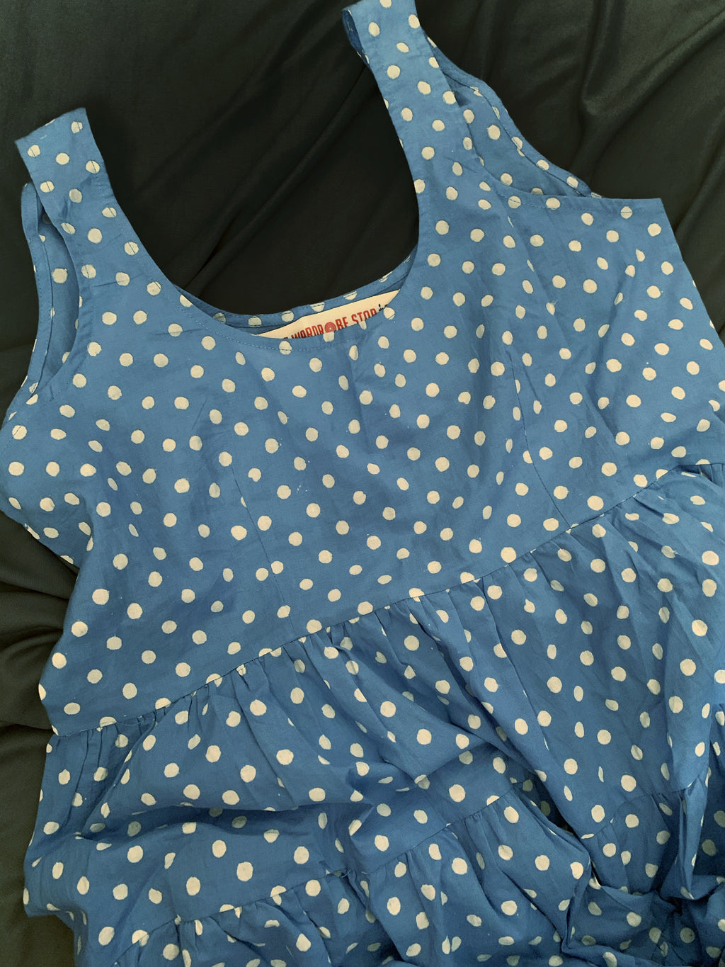 Handcrafted Bagru Maxi Dress