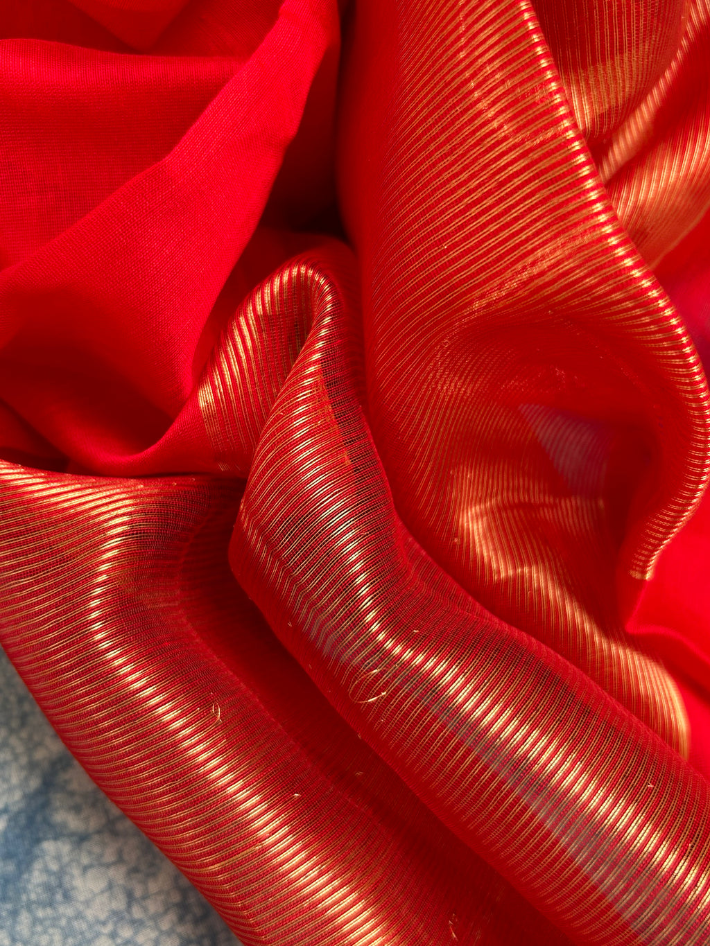 Handwoven Maheshwari Kurta Dupatta Set