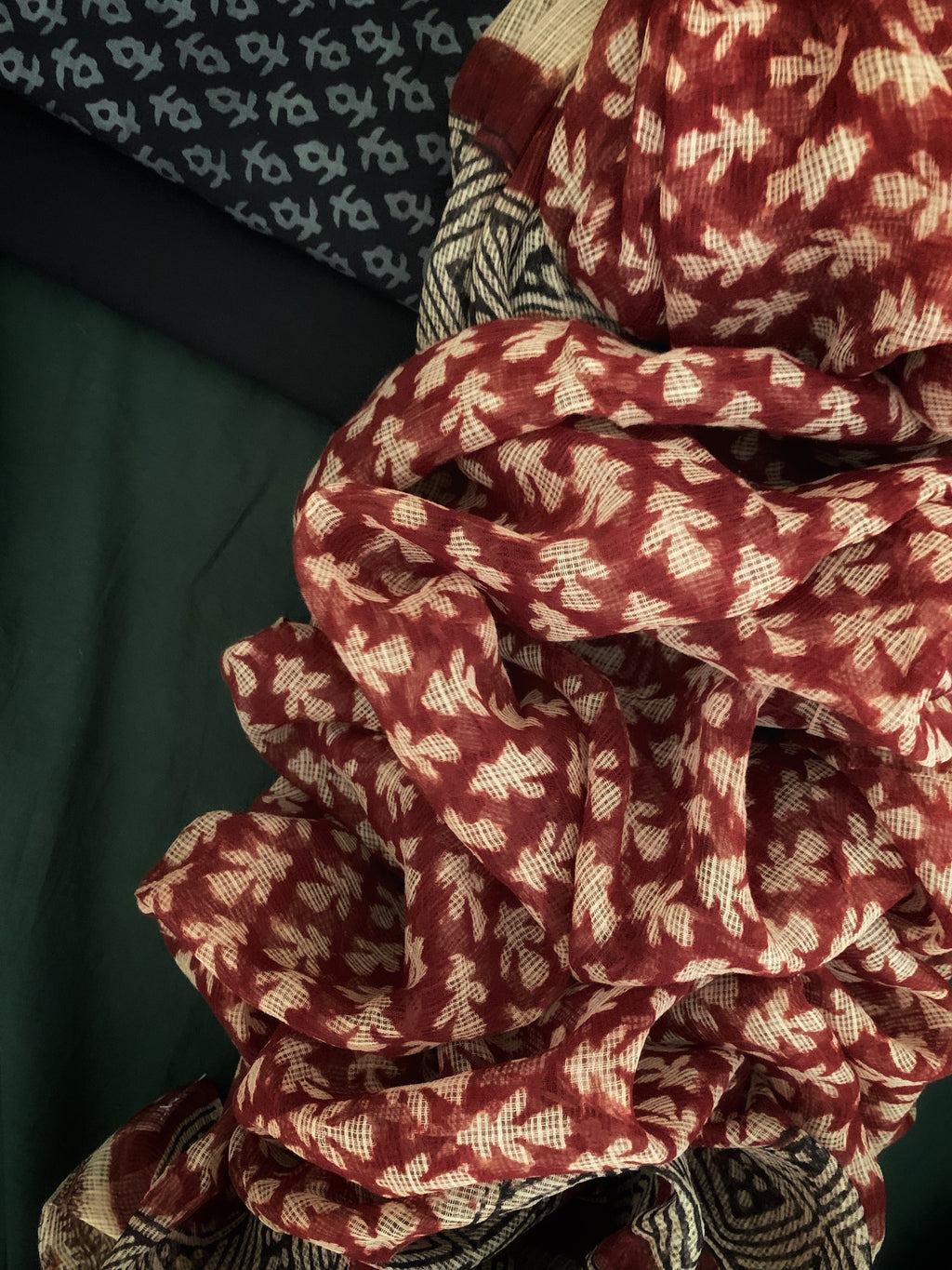 Handblock Cotton Kota Suit