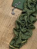 Handcrafted Linen Kurta Dupatta Set