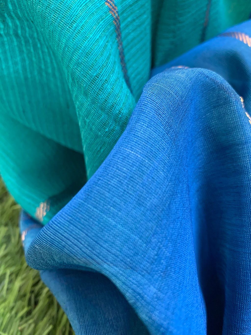 Handwoven Maheshwari Kurta dupatta set