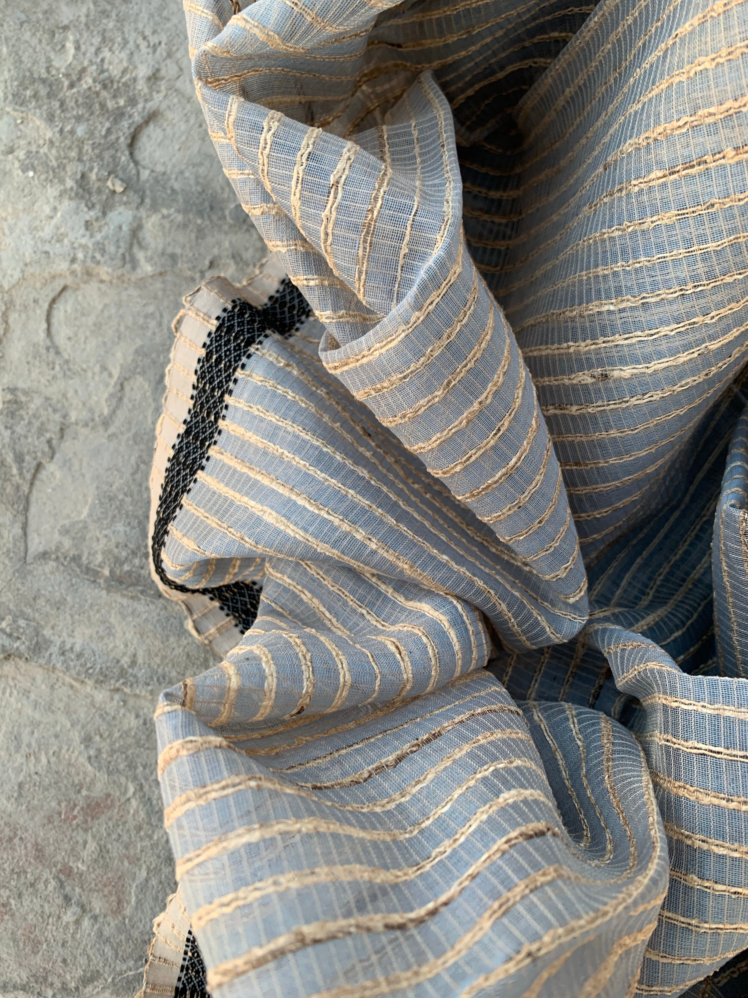 Handwoven Maheshwari Kurta dupatta set
