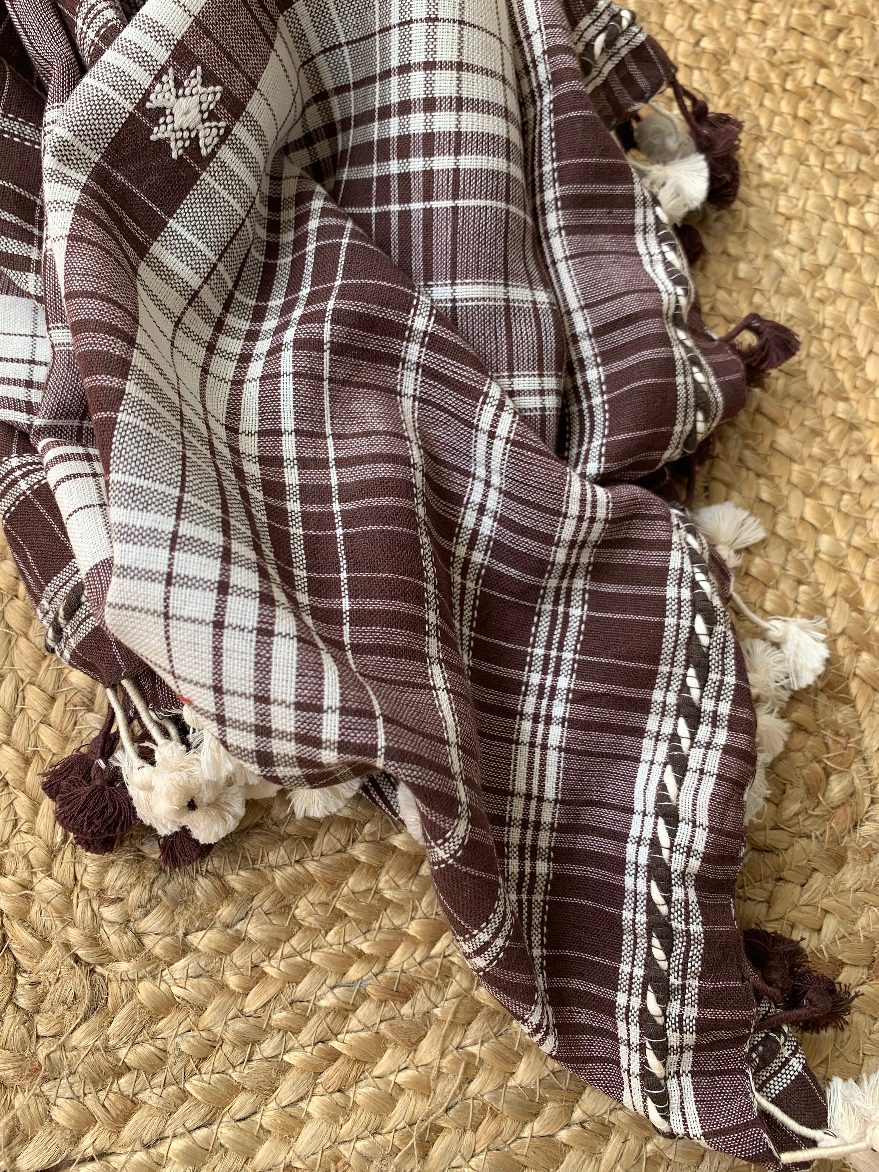 Handwoven Kotpad Bhujodi Kurta Dupatta Set