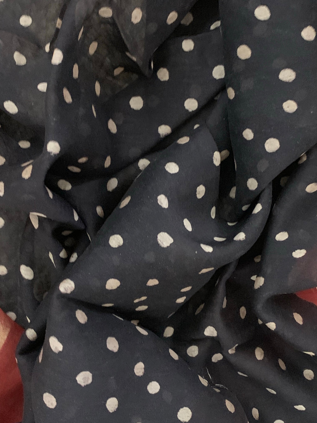 Handblock chanderi suit