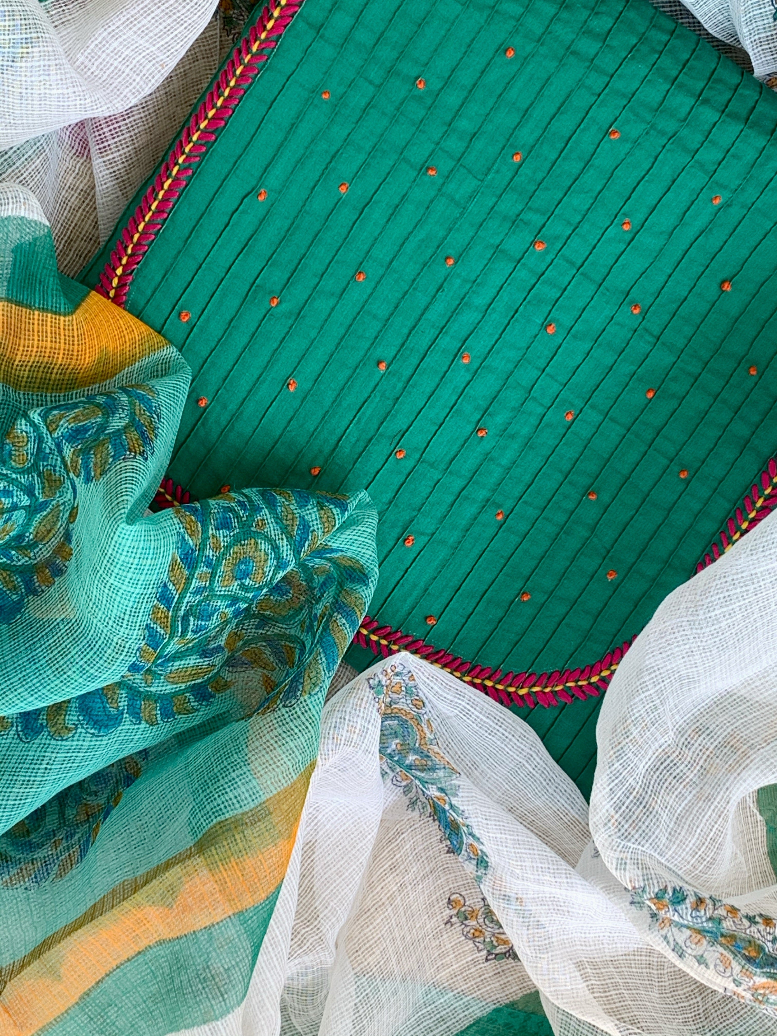 Handcrafted Kurta Dupatta set