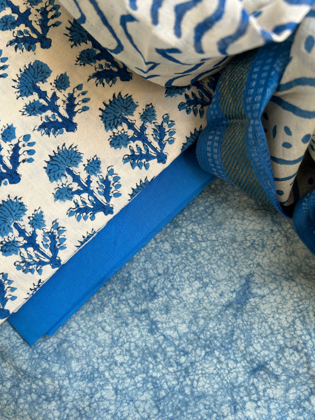 Handblock Cotton Suit