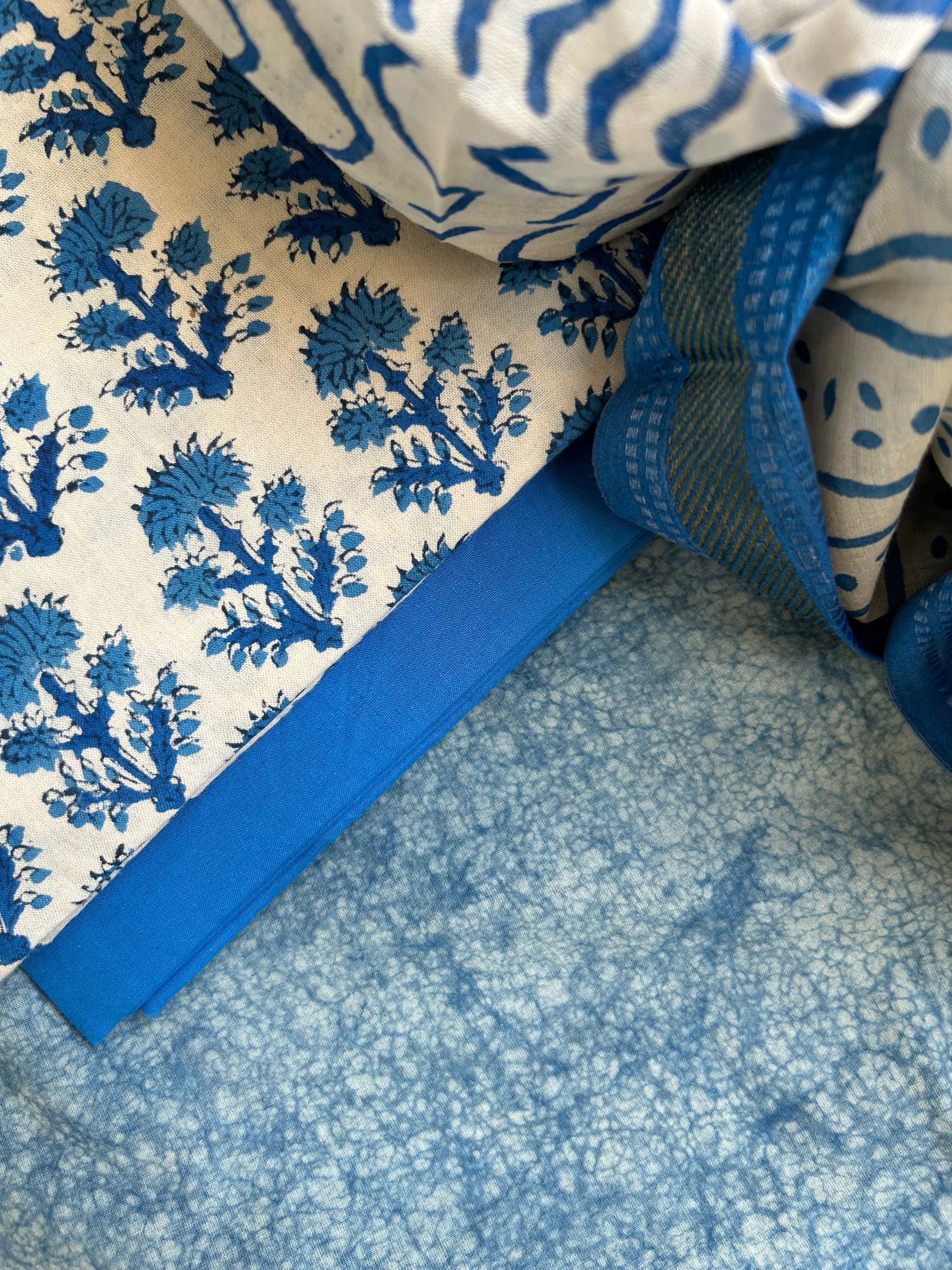 Handblock Cotton Suit