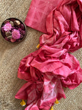 Handcrafted Shibori Kurta Dupatta Set