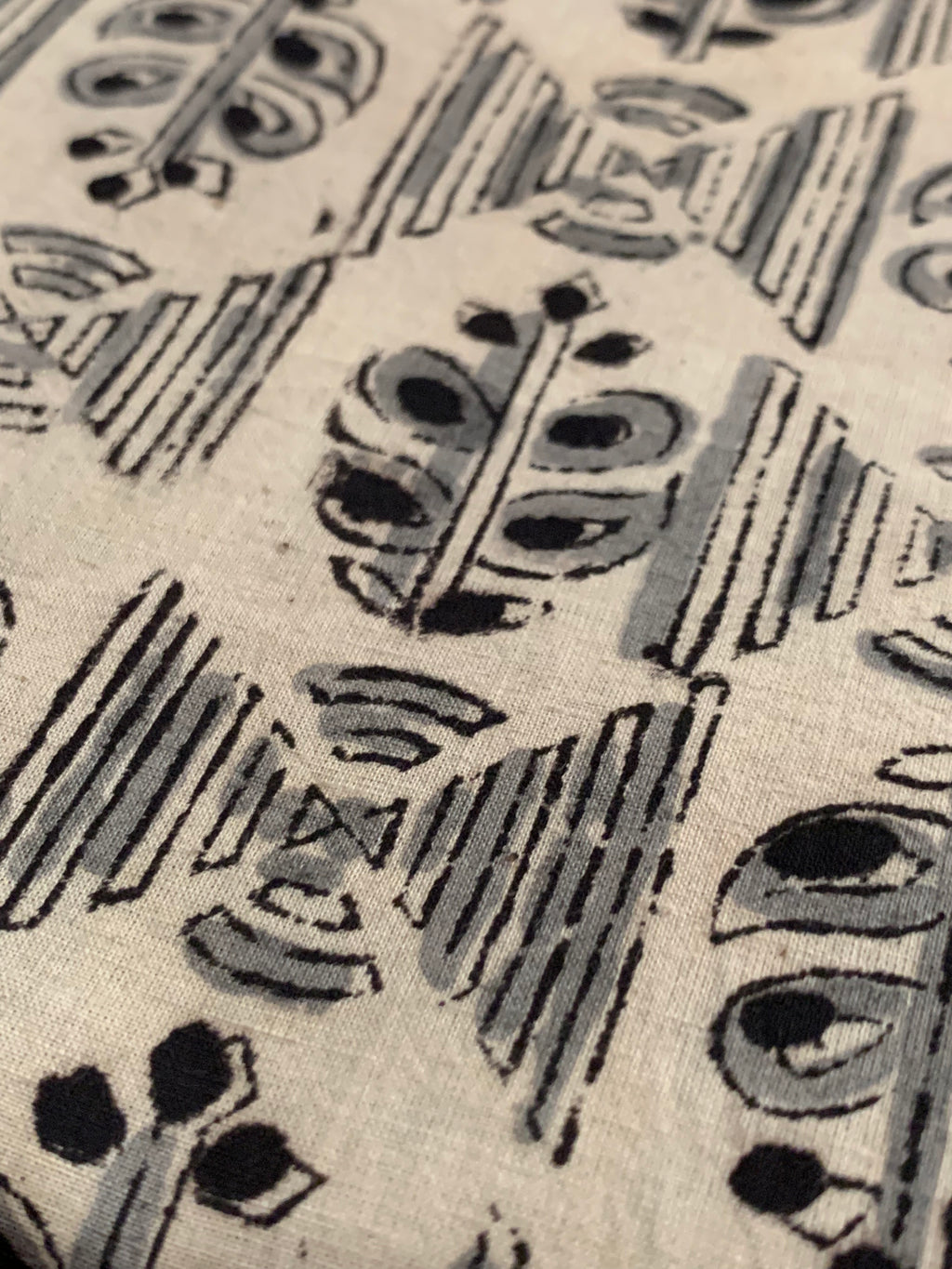 Hand Block Printed Kalamkari Natural Dyed Kurta Bottom Set